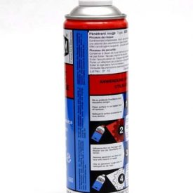 Flacon de 500 ml de spray pénétrant rouge