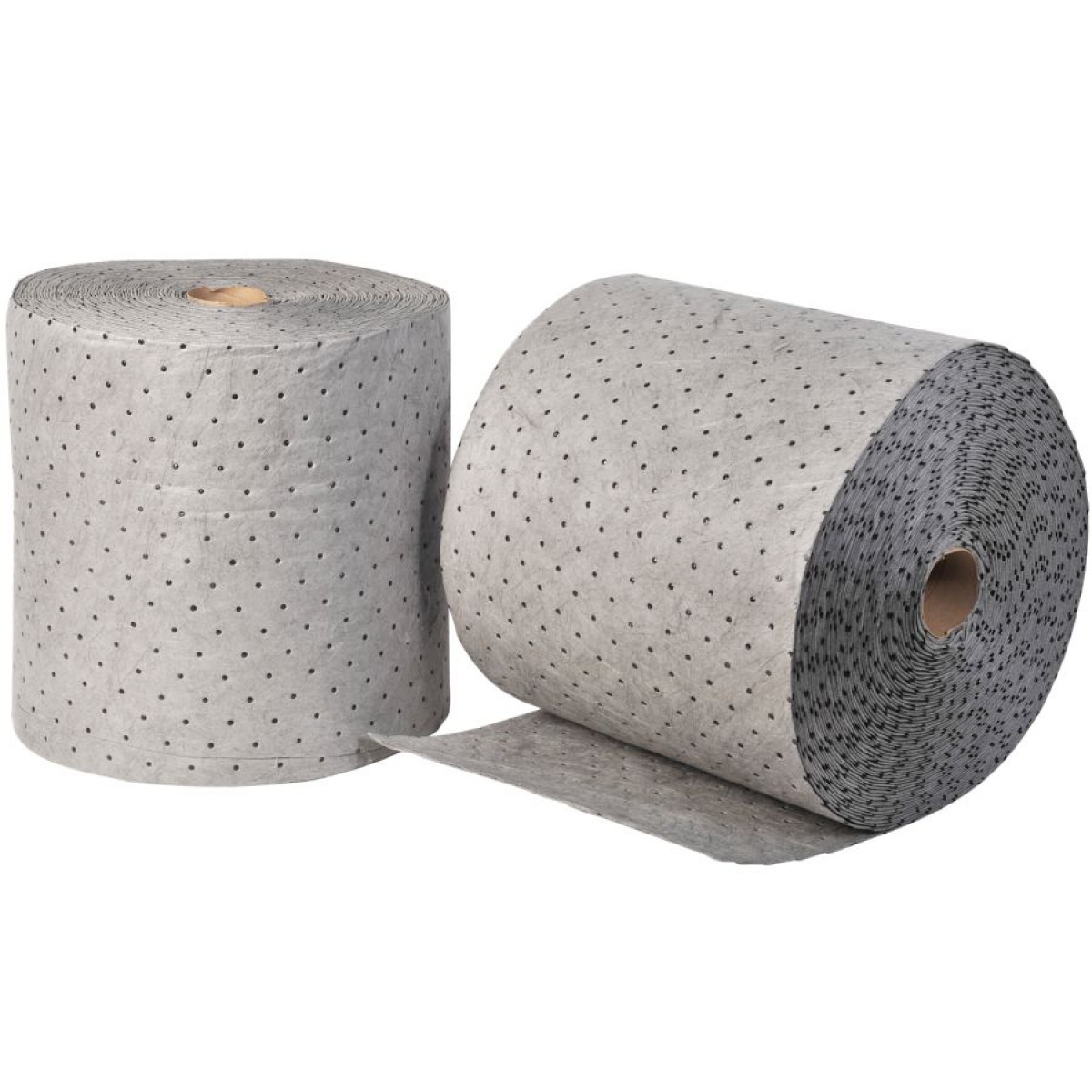 Rouleau absorbant renforcé double épaisseur pour produits chimiques 46m x  38cm