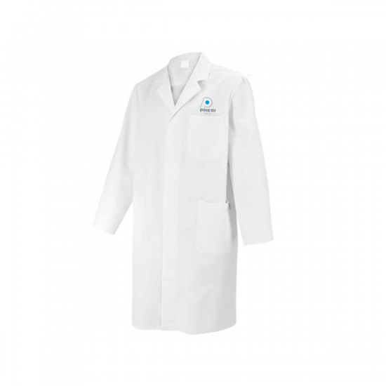 Blouse De Laboratoire Blanche – Homme/Femme – Tissu Qualité – Poches Et Boutons – Pour Lycée, Labo, Soins