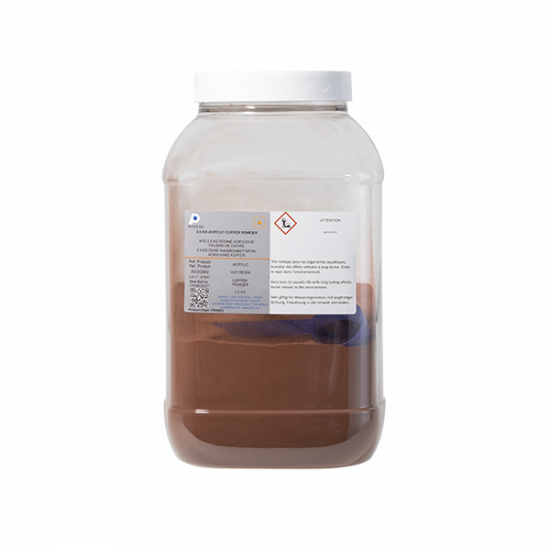 Résine acrylique poudre de cuivre 2,5 kg Presi — free download