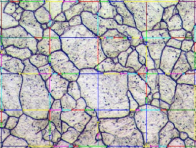 Determination of the grey scale thresholding into a red bitplane using planimetric mode intersections using linear mask